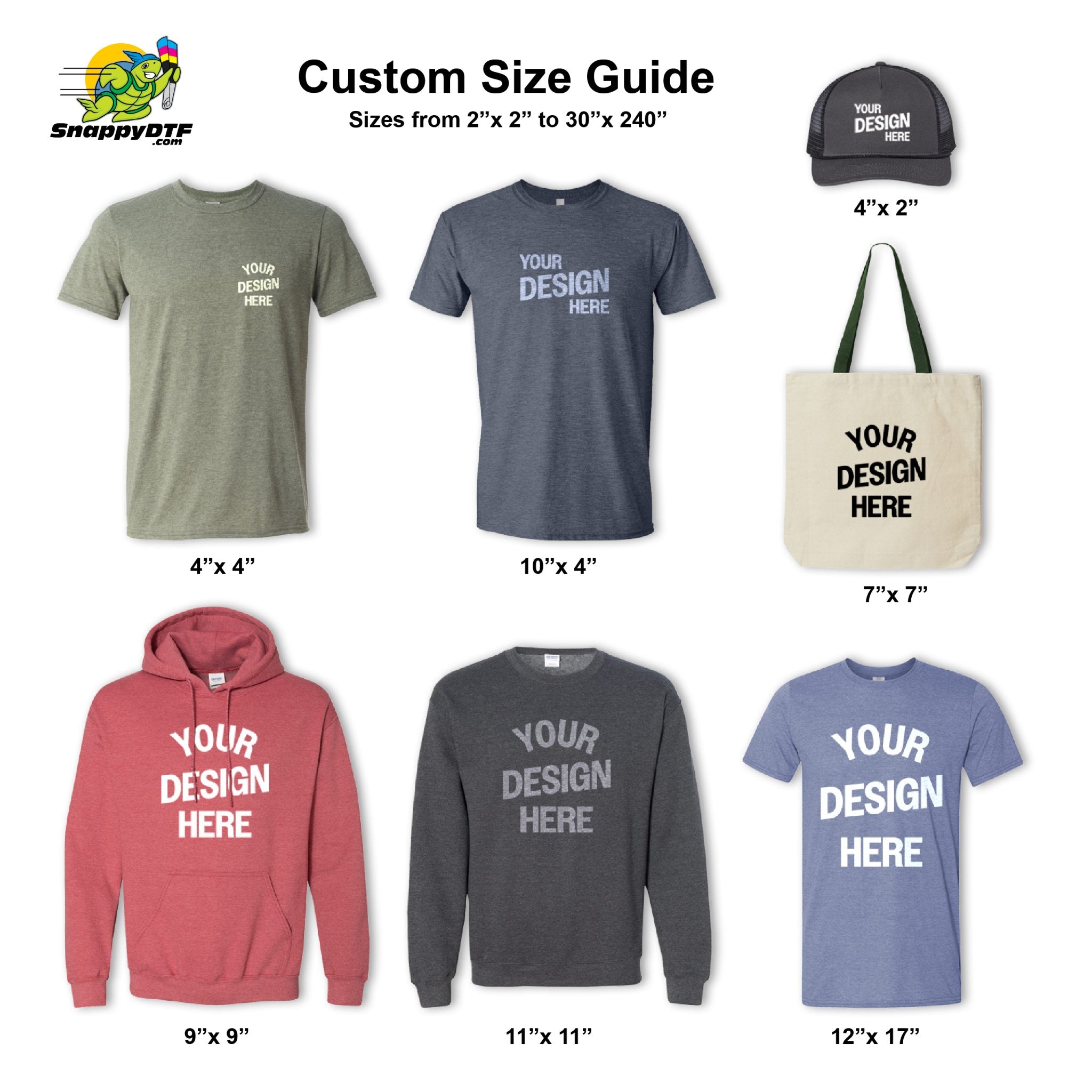 Snappy Custom Gang Sheet Builder